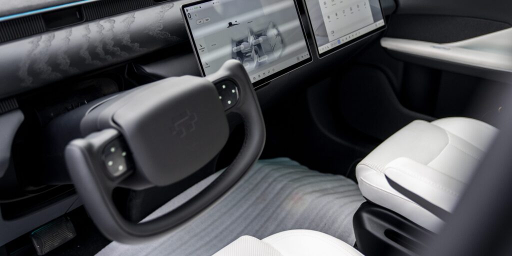 Tensor Robocar mit klappbarem Lenkrad