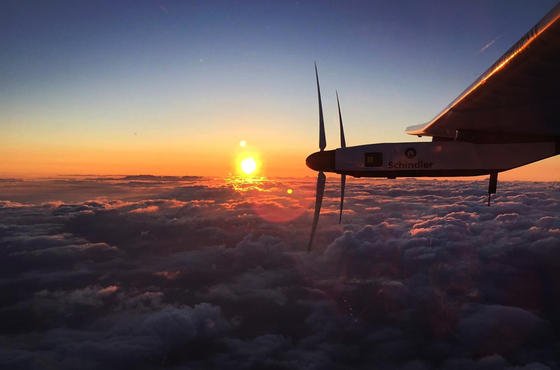 Solar Impulse hat auf Flug nach Hawaii schon zwei Weltrekorde geschafft