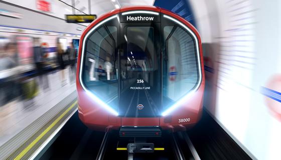 Londons U-Bahn erzeugt beim Bremsen Strom