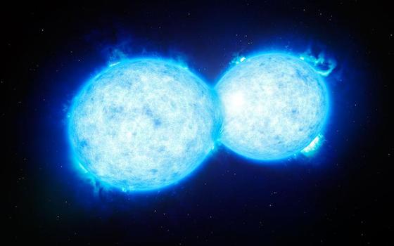 Ungewöhnlicher Doppelstern begeistert Astronomen