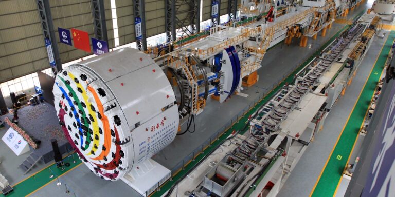 Wie China aus deutscher Tunneltechnik ein Milliardengeschäft machte