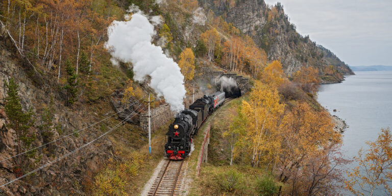 Die Transsibirische Eisenbahn ist schneller als der Seeweg