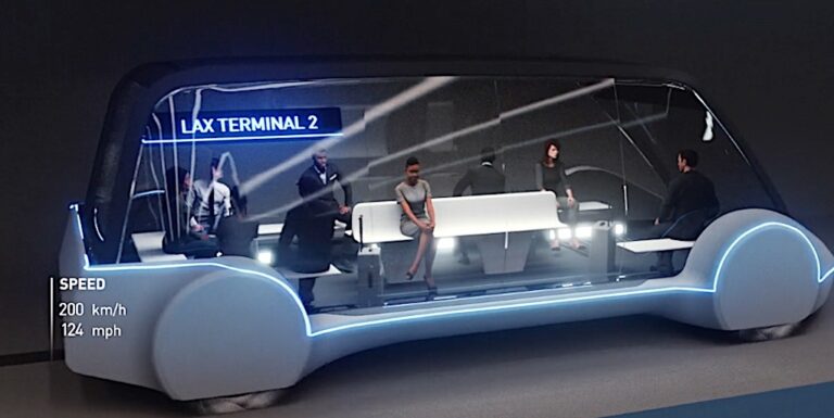 Jetzt sollen autonome Busse durch unterirdische Tunnel rasen