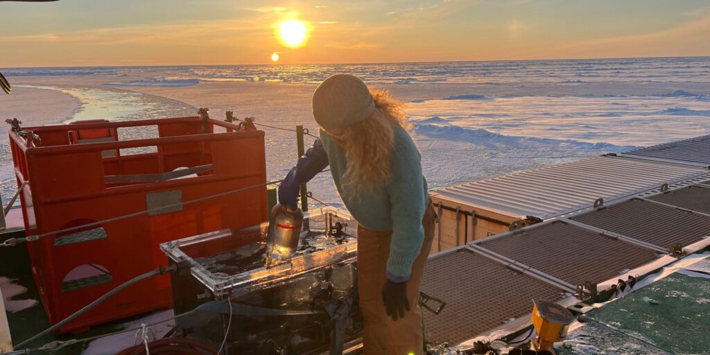 Messungen der Stickstofffixierung im Arktischen Ozean an Bord der RV Polarstern