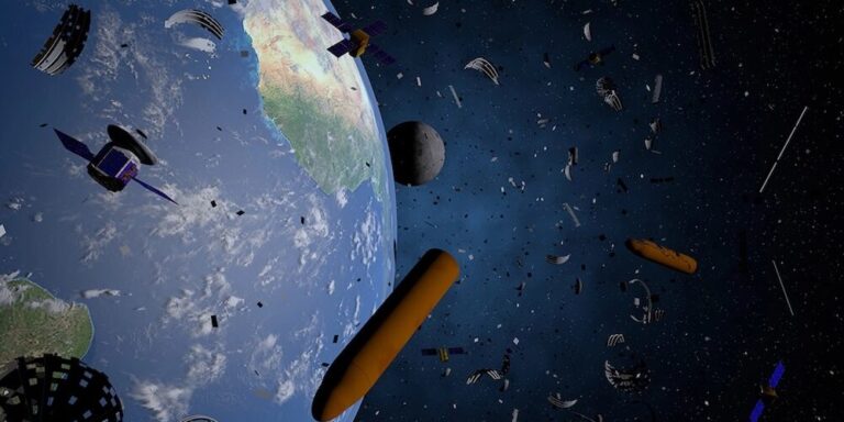 So gefährlich ist der Weltraumschrott für den Flugverkehr