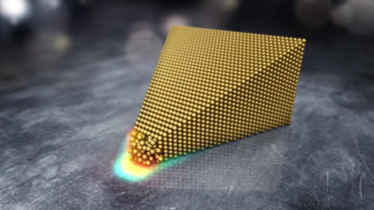 Gold schmilzt bei Raumtemperatur