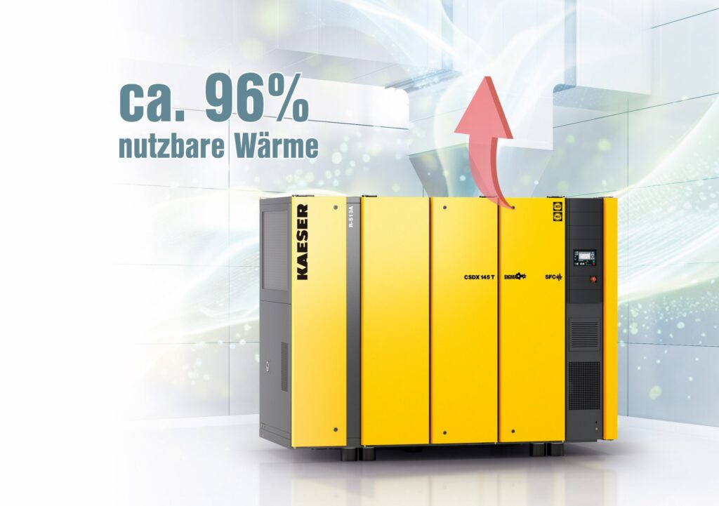 Abwärme nutzen: Drucklufttechnik hilft beim Energiesparen