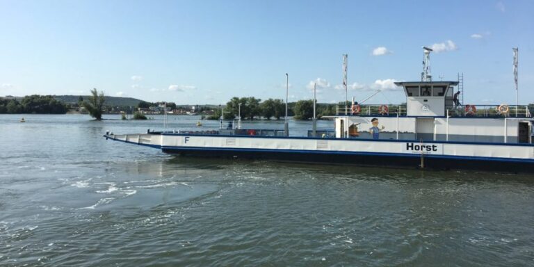 Im Rhein wird bis 2022 die autonome Fährfahrt getestet