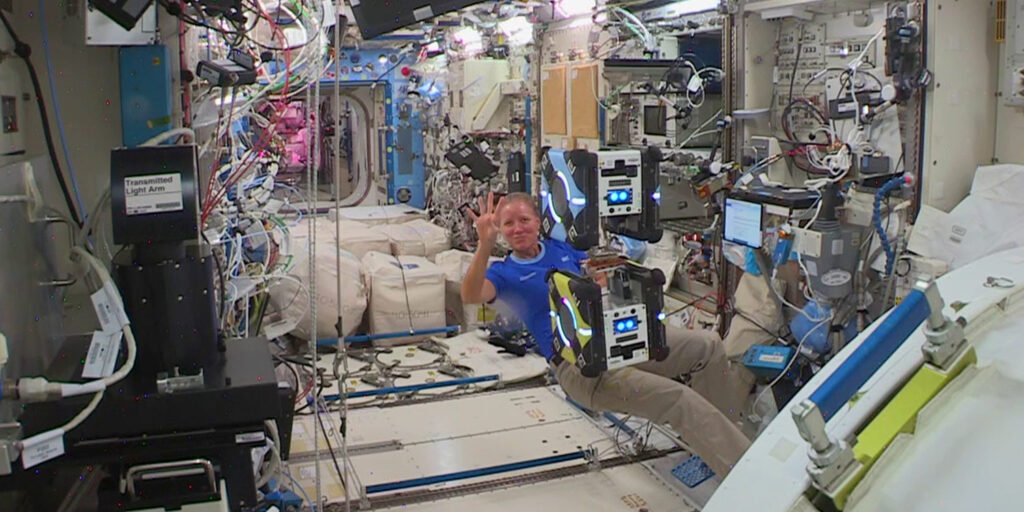 ISS: Experiment mit „Gecko-Fuß“ löst Menschheits-Problem