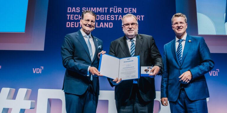 Siegfried Russwurm erhält höchste VDI-Auszeichnung