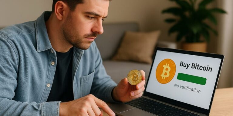 Krypto kaufen ohne Verifizierung – Schnell & sicher