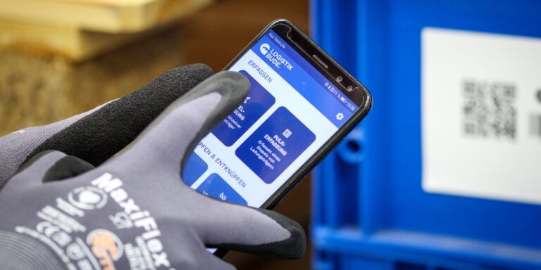 Wo ist die Palette? Eine innovative Logistik-Software zeigt den Standort
