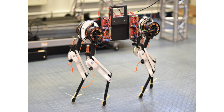 Roboter-Hund lernt laufen – In nur einer Stunde