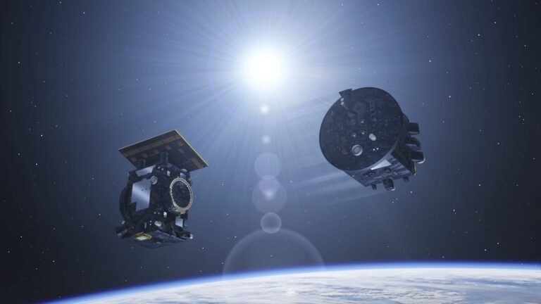 Mit KI bewegen sich Satelliten im Weltraum künftig autonom