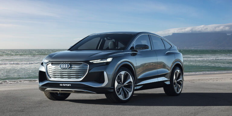 So wird der erste kompakte E-SUV-Coupé von Audi aussehen