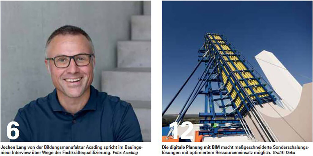 Der Bauingenieur im April 2025