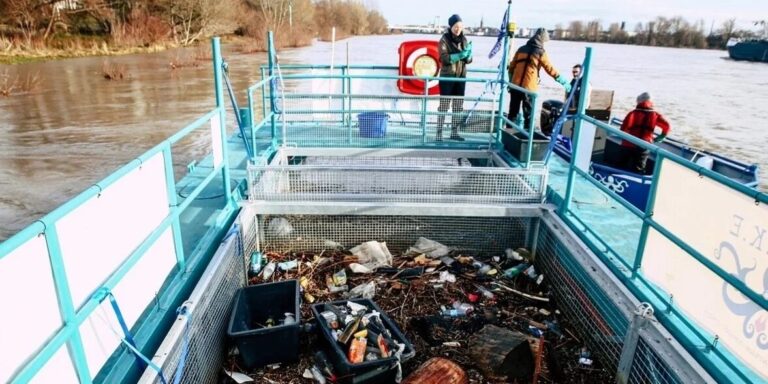 53.000 Müllteile pro Tag: Wie Ingenieure jetzt den Rhein retten wollen