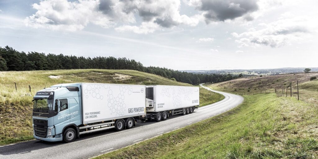 Volvo Truck mit Gasantrieb