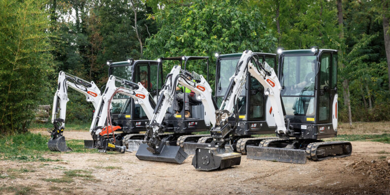 Smarte Kraftpakete: Das können die neuen Minibagger von Bobcat