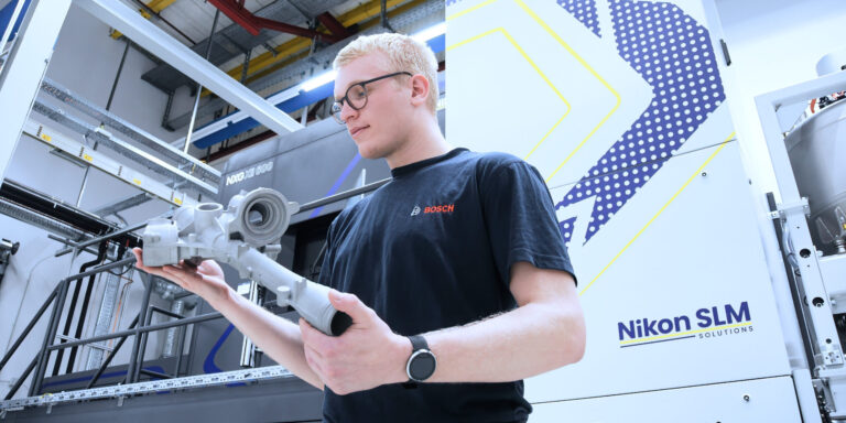 Hochleistungs-3D-Druck: Bosch setzt auf additive Metallfertigung