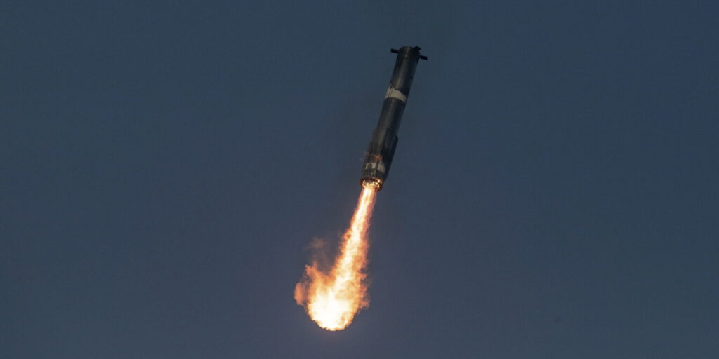 „Starship“ Testflug