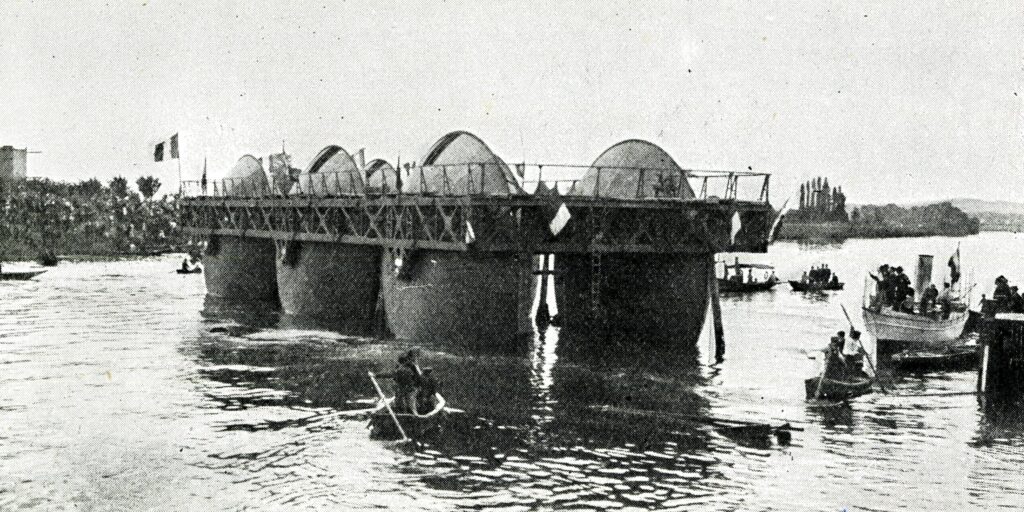 Rollerschiff von Ernest Bazin