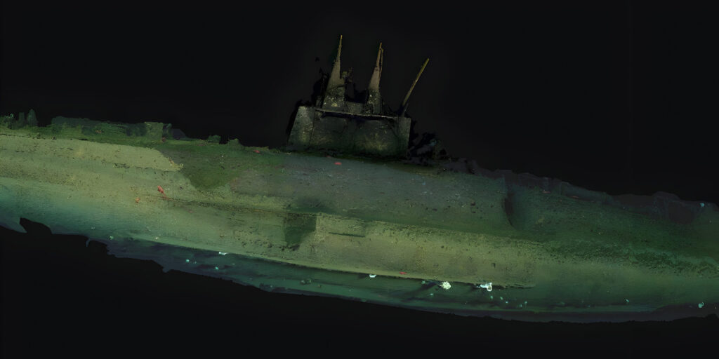 Wrack der USS F-1