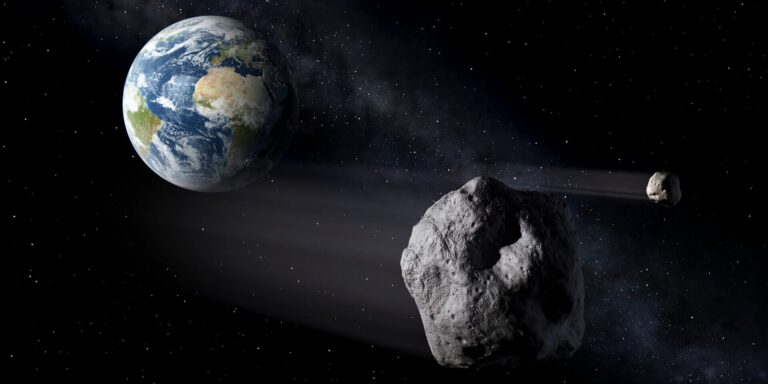 Keine Gefahr: Zwei große Asteroiden rasen an der Erde vorbei