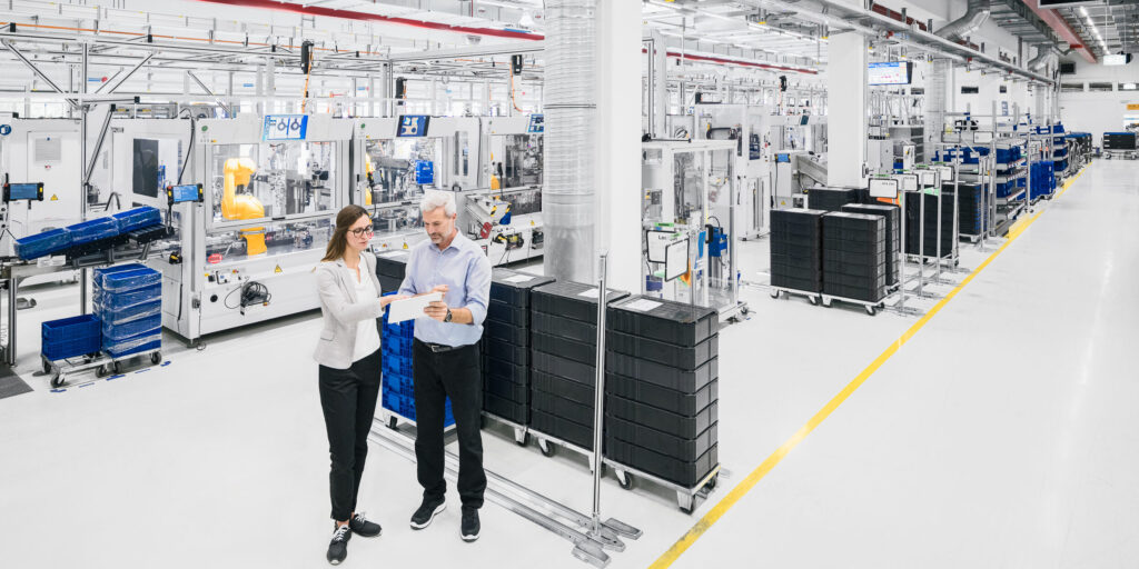 Software-Offensive für Fabriken: Bosch peilt Milliardenumsatz an