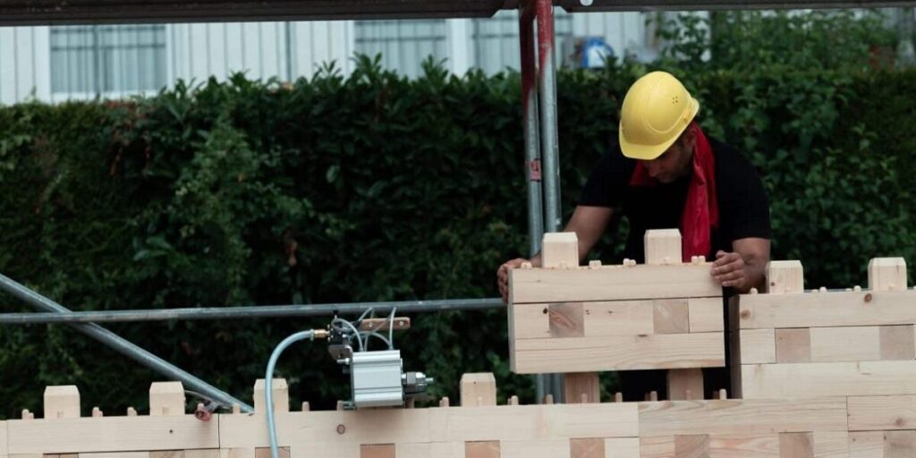 Holzbausteine