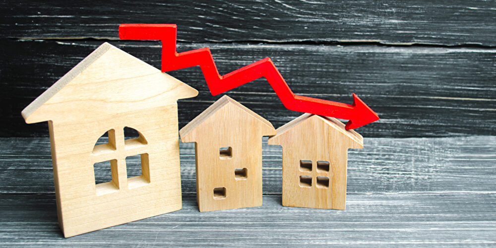 Immobilienpreise sinken