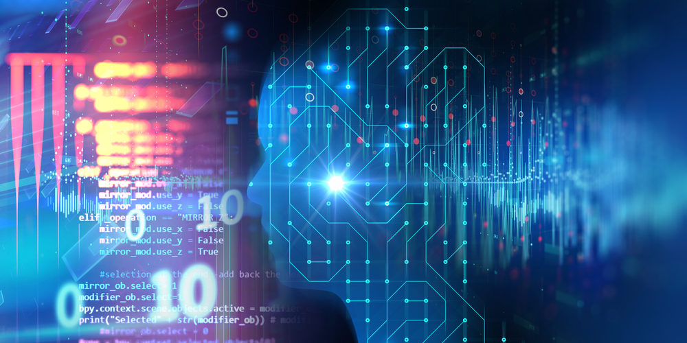 abstrakte Darstellung künstlicher Intelligenz