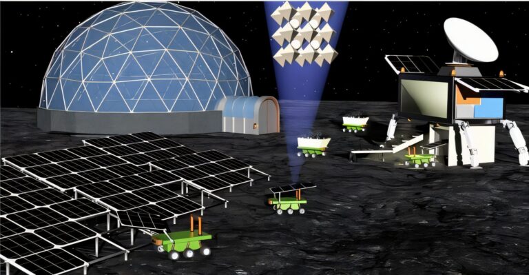 Wie sich auf dem Mond Glas für Solarzellen herstellen lässt