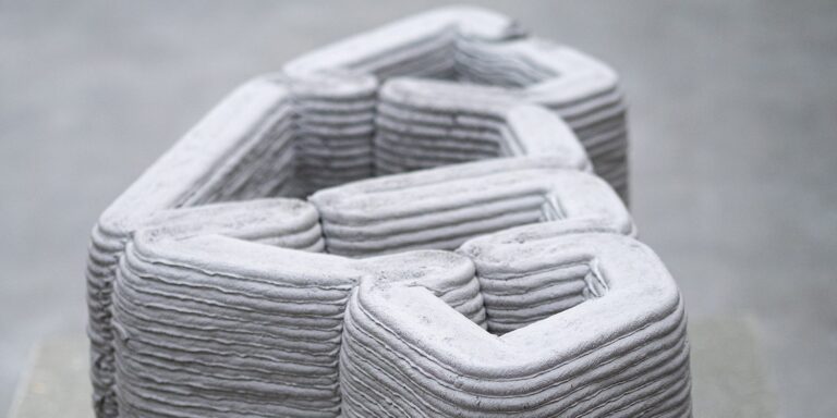 Nachhaltiger Beton aus dem 3-D-Drucker