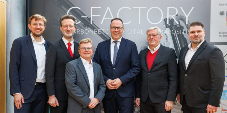 Bauen neu gedacht: C-Factory bringt Carbonbeton in die Großproduktion