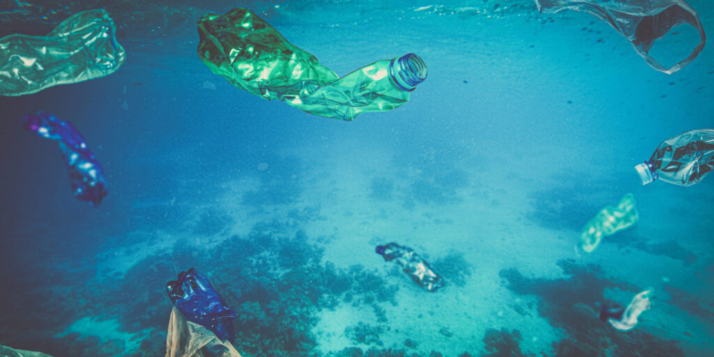 Plastikmüll im Meer