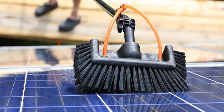Warum Reinigungsmittel Ihre PV-Module schädigen können