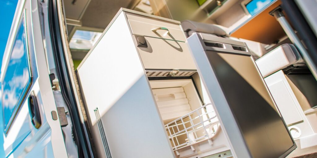 Kühlschrank im Wohnmobil