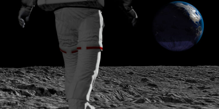 Blue Ghost auf dem Mond