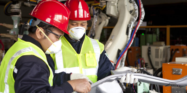 Wie arbeiten Mensch und Roboter sicher nebeneinander?