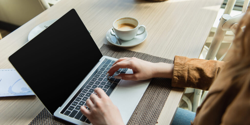 Arbeiten im Café