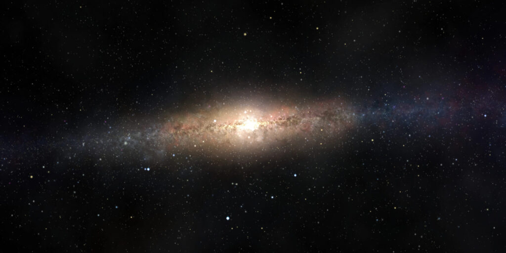Dunkle Materie Galaxie