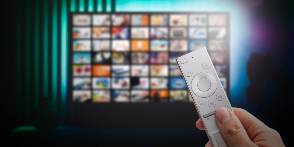 Fernsehen über das Interenet