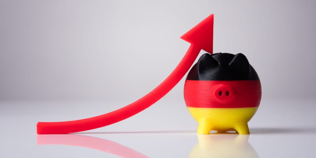 Deutsche Wirtschaft steigt