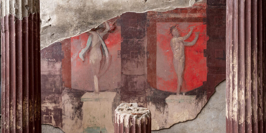 Fresken Pompeji