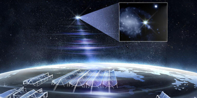 Radioblitz entfesselt kosmische Power – vier Tage Sonne in Millisekunden