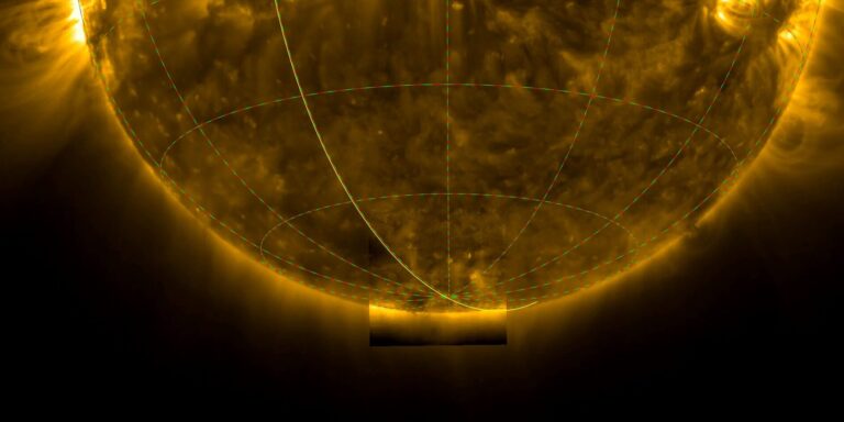 Solar Orbiter entdeckt chaotisches Magnetfeld am Südpol der Sonne