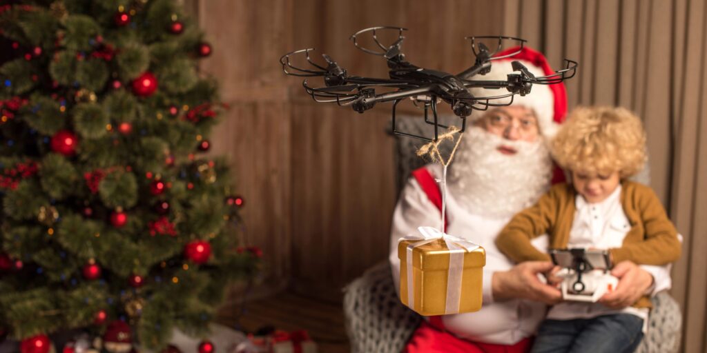 Drohne als Weihnachtsgeschenk
