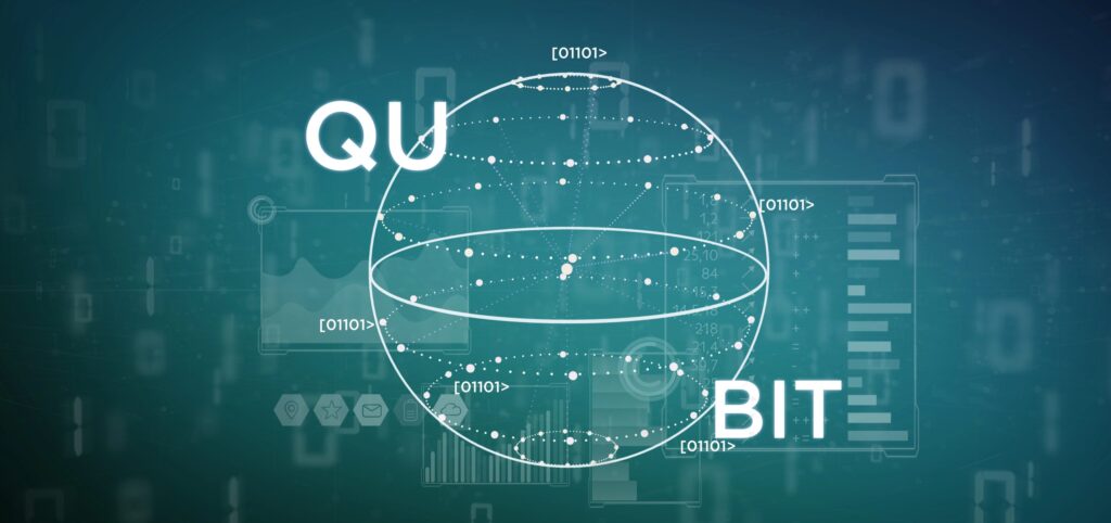Grafik eines Qubits