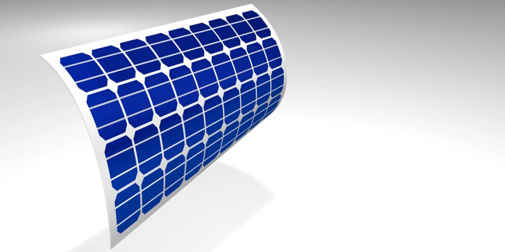 flexible Solarzellen
